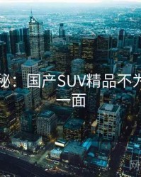 独家揭秘：国产SUV精品不为人知的一面