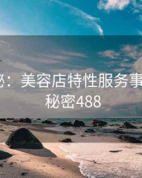 档案揭秘：美容店特性服务事件重现 · 秘密488